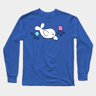 Baby Harp Seal and Jellies Long Sleeve T-Shirt